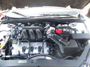 Ford Fusion Performance Air Intake - K&N Engineering - Drop In Air Filter - `06-`11